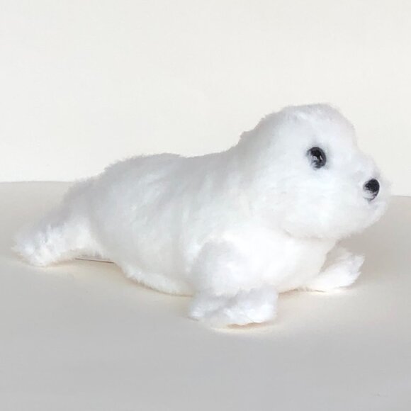 New w/Tag Douglas Plush  White Seal  Sprinkles Stuffed Animal 8.5" - Picture 5 of 10